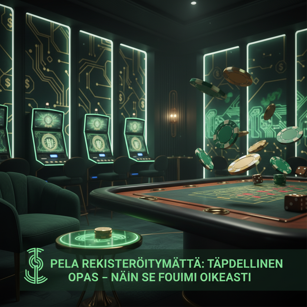 Pelaa rekisteröitymättä: näin Pay N Play -kasinot toimivat