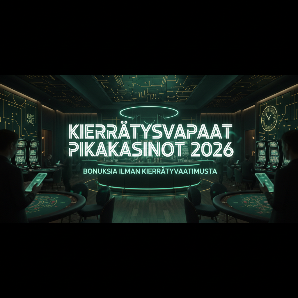 Kierrätysvapaat pikakasinot 2026: bonuksia ilman kierrätysvaatimusta